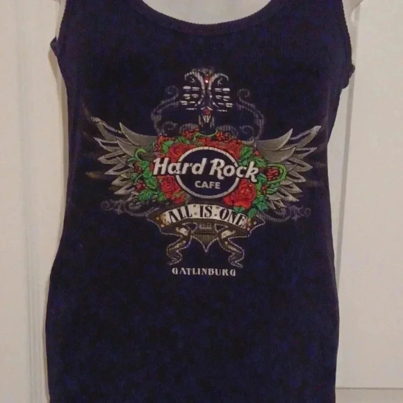 💙🏍Hard rock sparkly tank top - Picture 4 of 7